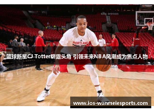 篮球新星CJ Totter崭露头角 引领未来NBA风潮成为焦点人物